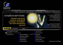 Screenshot of Grove Communications Site